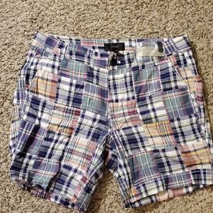 Plaid shorts